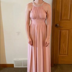 Blush Pink Prom Dress, Size 1
